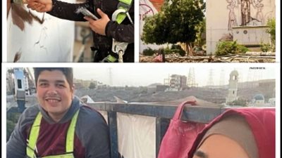 علي ومها.. يحولان عمائر أسوان إلي تحف فنية