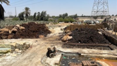 ضبط مصنع بدون ترخيص لإنتاج الأسمدة والمخصبات الزراعية بالقليوبية
