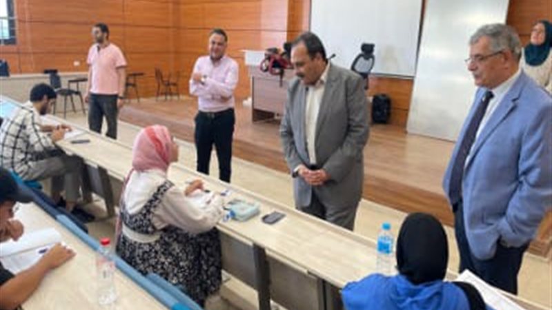 امتحانات جامعة بنها