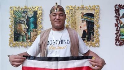 فنان تشكيلى من الأقصر يمثل مصر فى مهرجان دولى بالجزائر