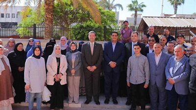 محافظ دمياط يفتتح مدرسة عبد الرحمن إسماعيل
