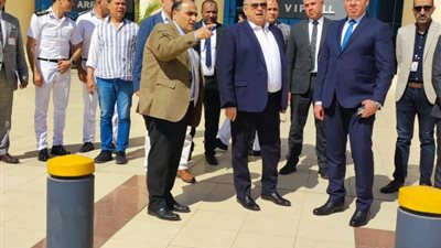 جولة تفقدية للجنة العليا للتفتيش الأمني والبيئي بمطارسفنكس الدولي