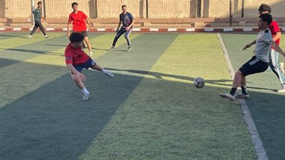 فى نهائيات خماسة القدم بالغربية فوز طنطا ثان على قطور بثنائية