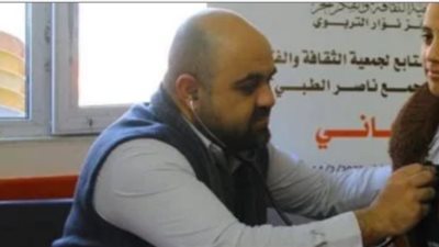 لحق بأبنائه.. استشهاد حمدى النجار والد الأطفال الـ9 ضحايا قصف خان يونس
