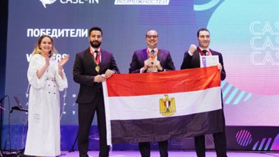 الفريق الممثل للبترول يحصل على المركز الأول عن مشروع إنتاج الغاز