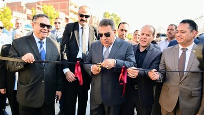 محافظ الدقهلية يفتتح مجزر المنصورة المطور بميت الكرما بطلخا