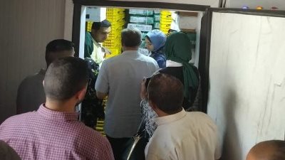ضبط 10 طن دواجن مجمدة ومواد غذائية مجهولة المصدر بالقليوبية