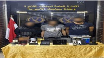 سقوط حرامية الشوارع والشقق السكنية بالقاهرة