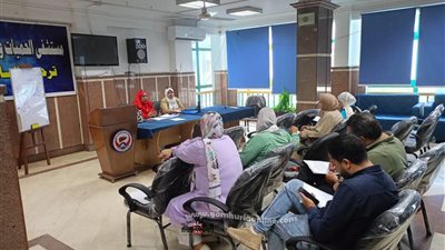 ورشة عمل تدريبية لمسئولي المتوطنة والملاريا بدمياط
