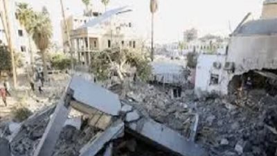 نعيم: استهداف المعمداني المتكرر جزء من خطة الاحتلال لتفريغ غزة