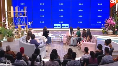 بالفيديو.. لعبة ترفيهية مع نجوم الإعلام في معكم منى الشاذلي