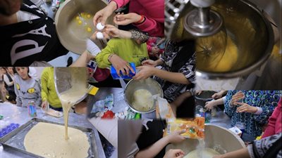مؤسسة فتيات العجوزة تحتفل بعيد الأضحى المبارك