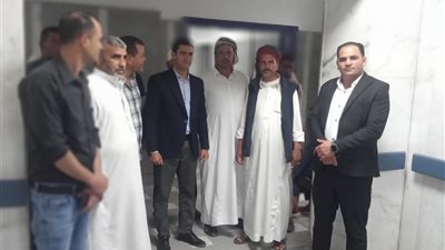 نائب محافظ مطروح يتفقد الخدمات بمستشفى الضبعة في العيد
