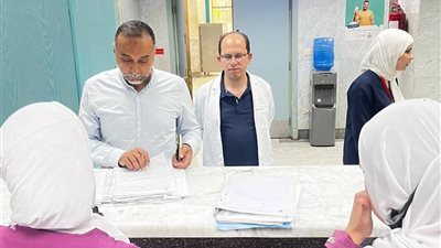 مرور لمدير ادارة المستشفيات علي مستشفى الغردقة العام