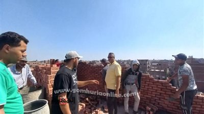 مدن دمياط تتصدى للبناء المخالف خلال عيد الأضحى
