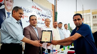 افتتاح ملعب مركز شباب قرية كوم ابو خلاد بناصر بنى سويف