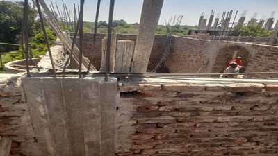 إزالة ٣ حالات تعدى بأرمنت جنوب غرب الأقصر
