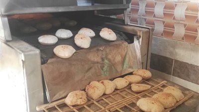 ضبط 123 بطاقة تموينية داخل مخبز مدعم بقنا