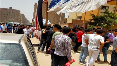 طلاب كفرالشيخ سعداء بامتحانى التربية الدينية والوطنية
