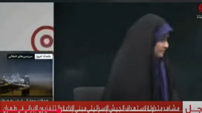 مشاهد لاستهداف الجيش الإسرائيلي مبنى الإذاعة والتليفزيون الإيراني في طهران