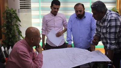مسئولو الإسكان يتفقدون مشروعات تطوير البنية التحتية في برج العرب