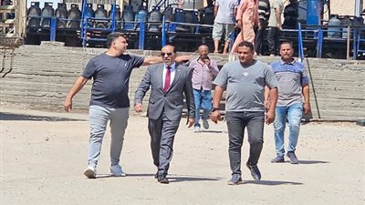 التفتيش على أسطوانات البوتاجاز بمصنع التعبئة بالطود جنوب الأقصر