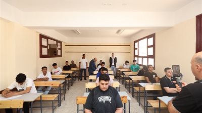 انتظام ثالث ايام امتحانات الثانوية العامة بكفر الشيخ