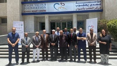 بروتوكول تعاون بين جامعة أسوان ومؤسسة مجدي يعقوب لأمراض القلب