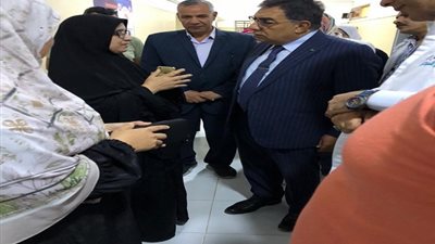 محافظ الدقهلية في زيارة مفاجئة لمستشفى السنبلاوين