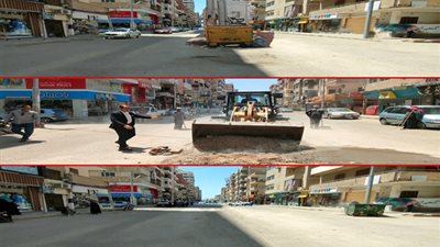 نقل كشك الكهرباء بشارع إبراهيم المغازي لتحقيق السيولة المرورية