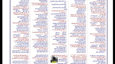 مراجعة ليلة الامتحان في التاريخ للثانوية العامة