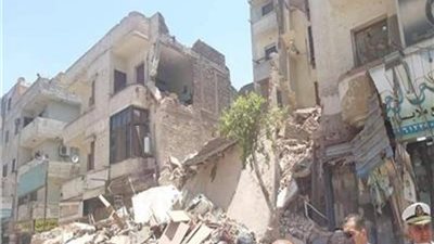 استدعاء مالك عقار شبرا المنهار لسماع أقواله