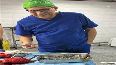 استئصال ورم ليفي ضخم يزن أكثرمن3كجم من رحم سيدة بمستشفى قنا العام