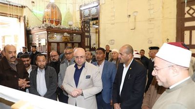 تطوير شامل لمسجد السيدة حورية ببنى سويف