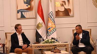 محافظ جنوب سيناء يستقبل الممثل المقيم لبرنامج الأمم المتحدة