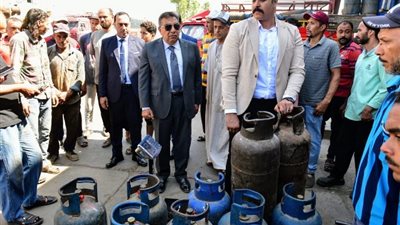 محافظ الدقهلية يكلف التموين بتحرير محضر للتلاعب باسطوانات الغاز