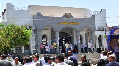 محافظ الدقهلية ورئيس السكك الحديد يفتتحان وصلة خط بلقاس- المنصورة