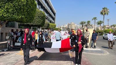 طلاب جامعة القناة يُشاركون في فعاليات اليوم العالمي للتبرع بالدم