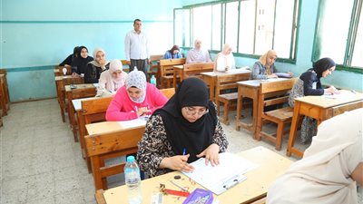 انتظام خامس ايام امتحانات الثانوية العامة بكفر الشيخ