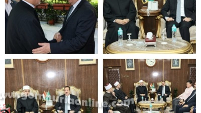 محافظ المنوفية يستقبل