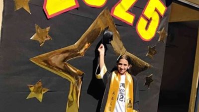 رنا الأولى على ابتدائية الازهر بالجيزة : نفسى اكون طبيبة