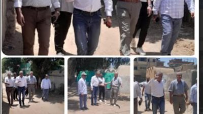 رئيس مدينةبلبيس يفاجئ الوحدة المحلية بكفر ايوب سليمان