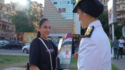 الداخلية تشارك المواطنين الاحتفال بذكرى ثورة 30 يونيو