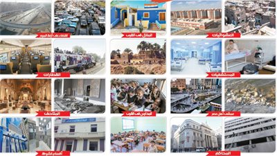 بالصور.. مصر قبل 30 يونيو وكيف أصبحت فى الجمهورية الجديدة