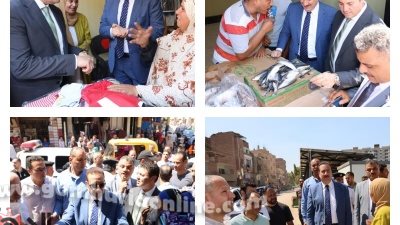 محافظ المنوفية يفتتح السوق الحضاري بسيدي خميس في شبين الكوم