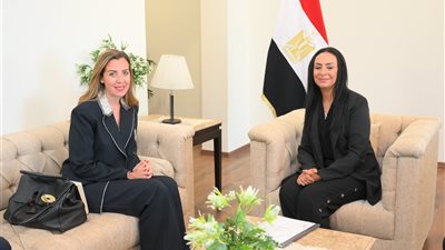 وزيرة التضامن تلتقي المديرة التنفيذية لصندوق 