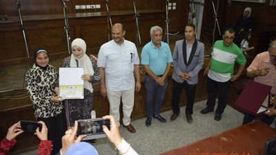 جهاز مدينة المنيا الجديدة يكرم قيادات مديرية الشباب