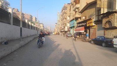 إزالة سوق الخميس العشوائي ببلبيس