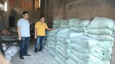 ضبط 5 أطنان دقيق مدعم قبل بيعها بالسوق السوداءفى دسوق كفر الشيخ