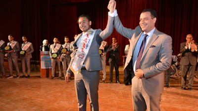 رئيس اتحاد طلاب جامعة أسيوط يحصد مركزين متقدمين فى مسابقة الطالب المثالي
